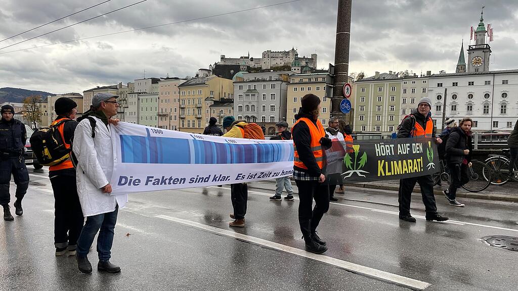 "Letzte Generation": Klima-Protest