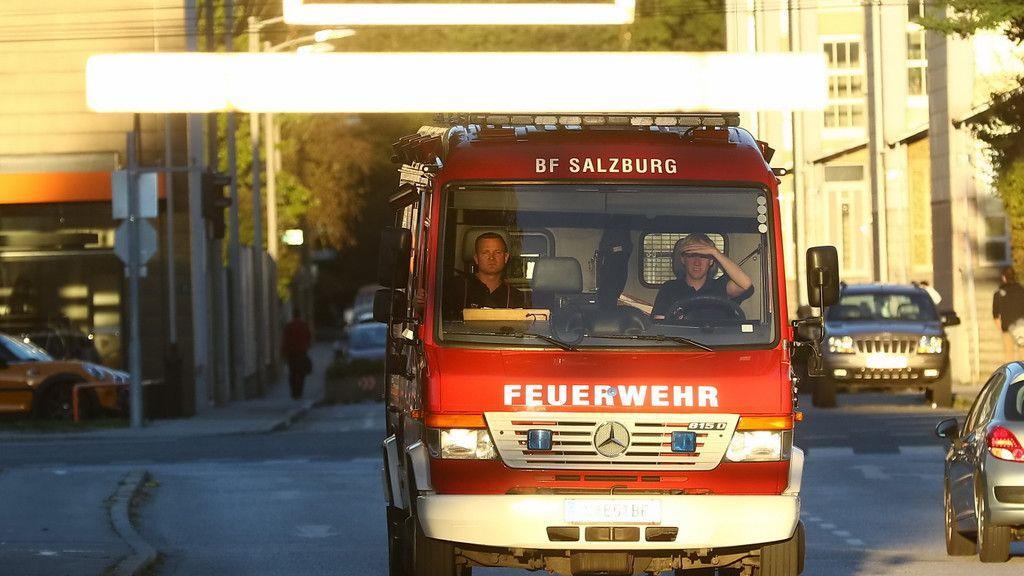 Brand im Polizeianhaltezentrum