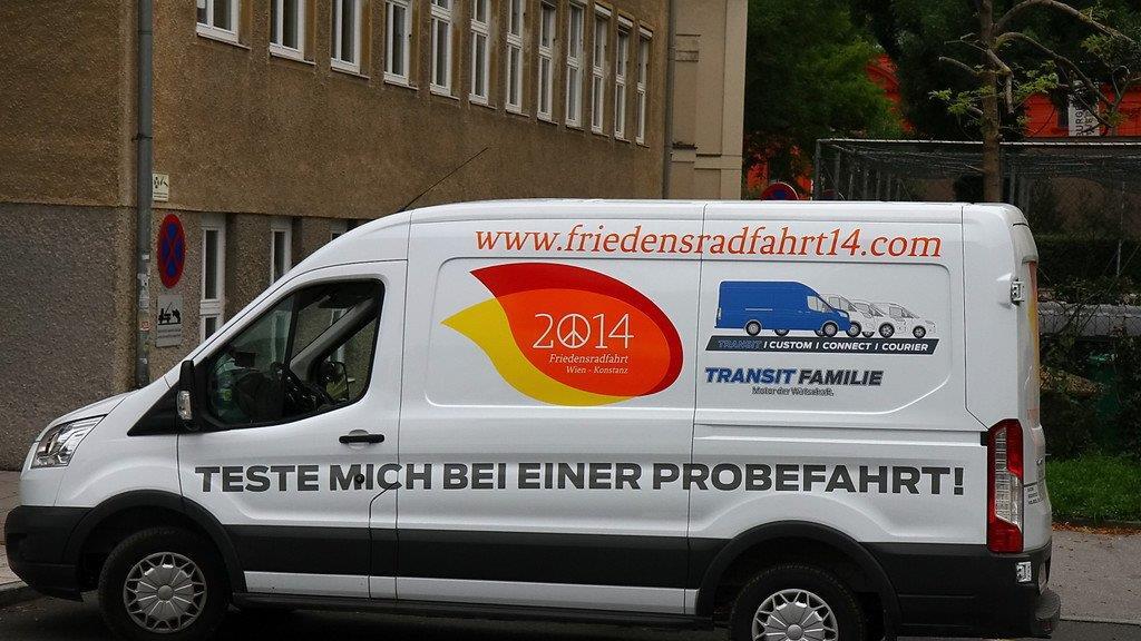 Friedensfahrer in Salzburg