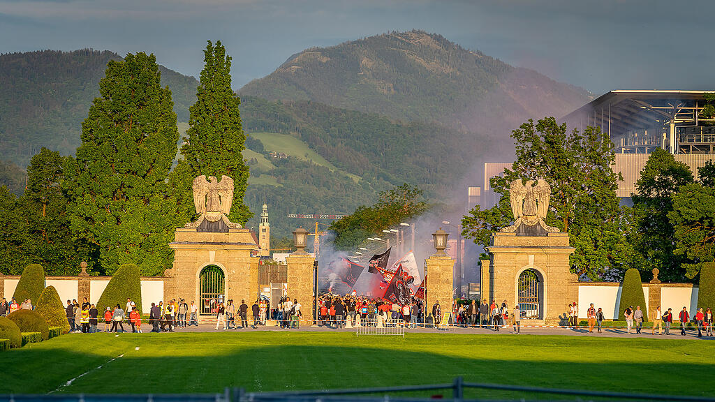 Red Bull Salzburgs Meisterfeier I