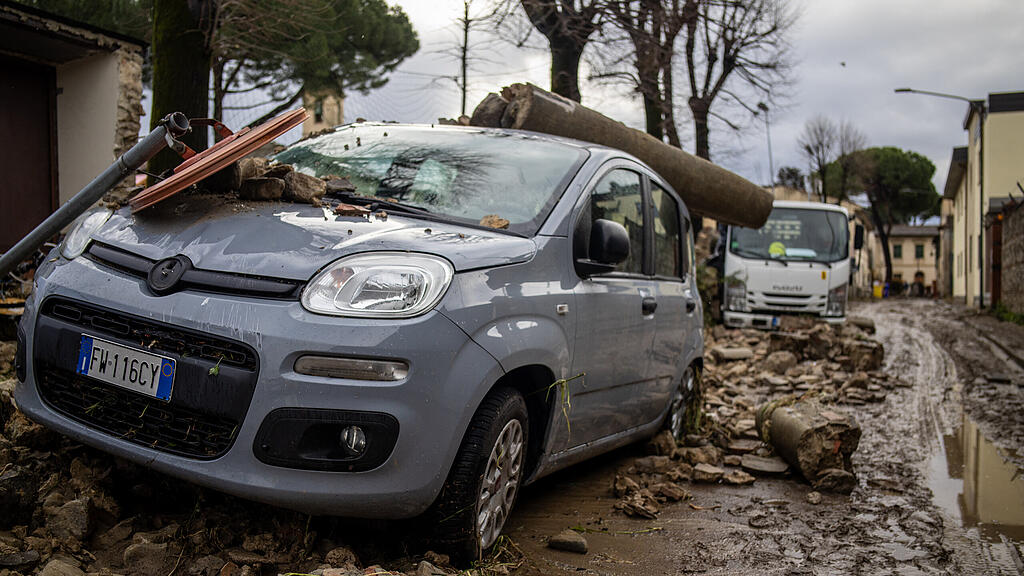 Unwetter Italien Toscana