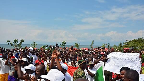In dem afrikanischen Land formierten sich Proteste