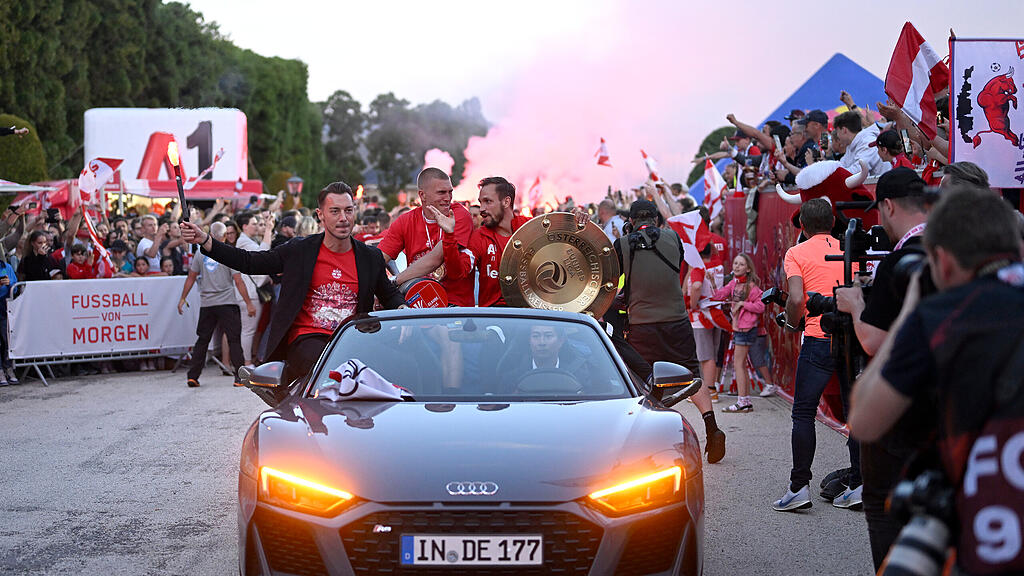 Meisterfeier FC Red Bull Salzburg 2022
