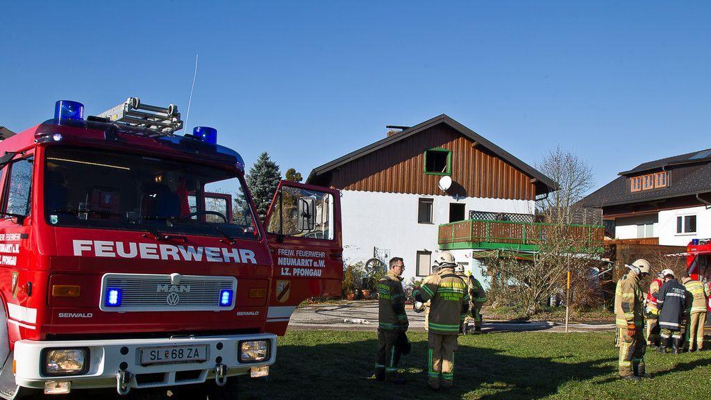 Wohnhaus in Neumarkt in Brand