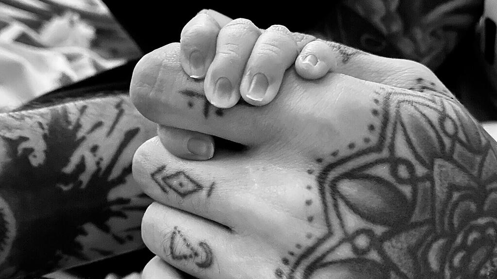 Malik und Hadid Eltern