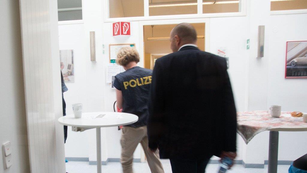 Hausdurchsuchung in EDV Abteilung
