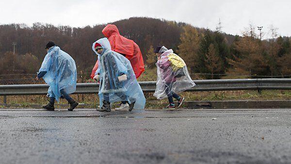 Wintereinbruch führt zu Rückgang bei Flüchtlingsankünften