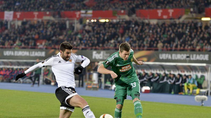 Rapid mit 0:10-Gesamtscore gegen Valencia ausgeschieden
