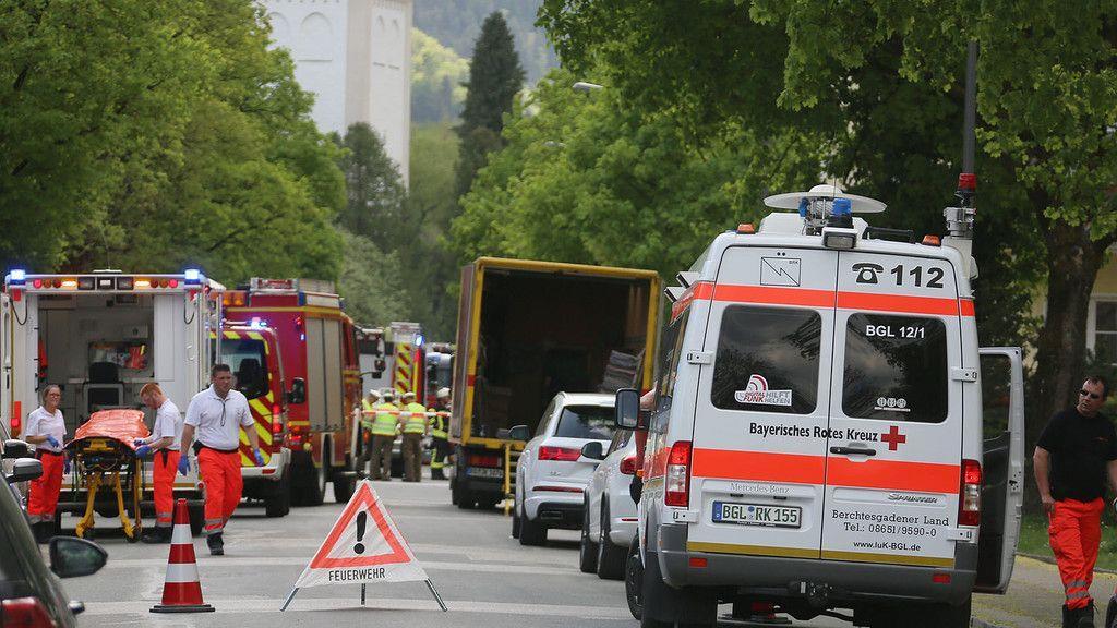 Schwerer Unfall in Bad Reichenhall