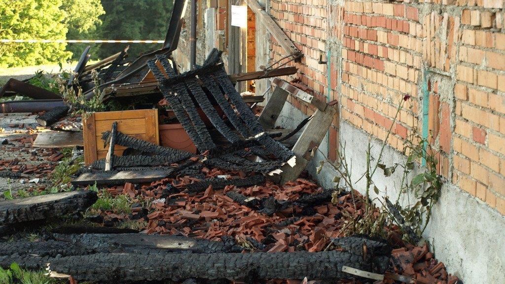 Bilder der Löscharbeiten
