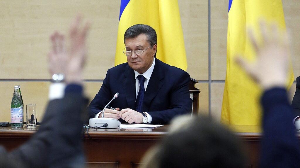 Gestürzter Präsident der Ukraine, Viktor Janukowitsch, wirft Westen Wortbruch vor