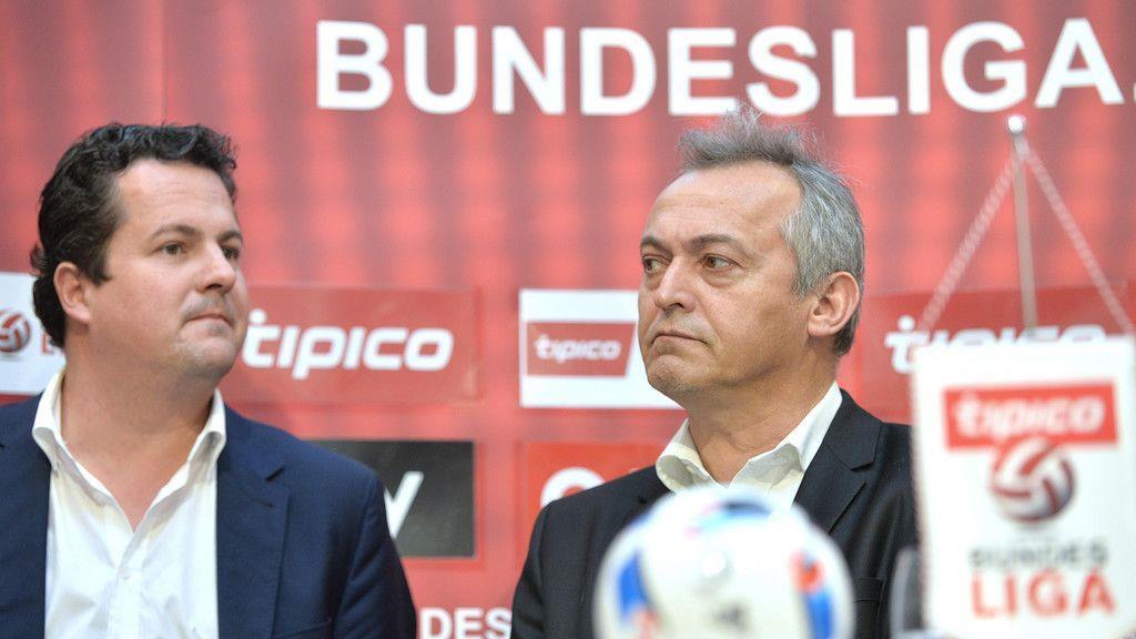 Bilder der Pressekonferenz