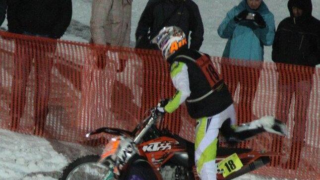Snow Speedhill Race in Ried