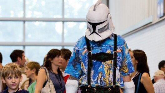 Großes Spektakel um Star Wars in Essen
