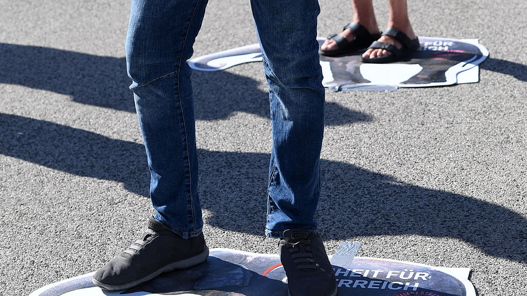 FPÖ Demo, Corona