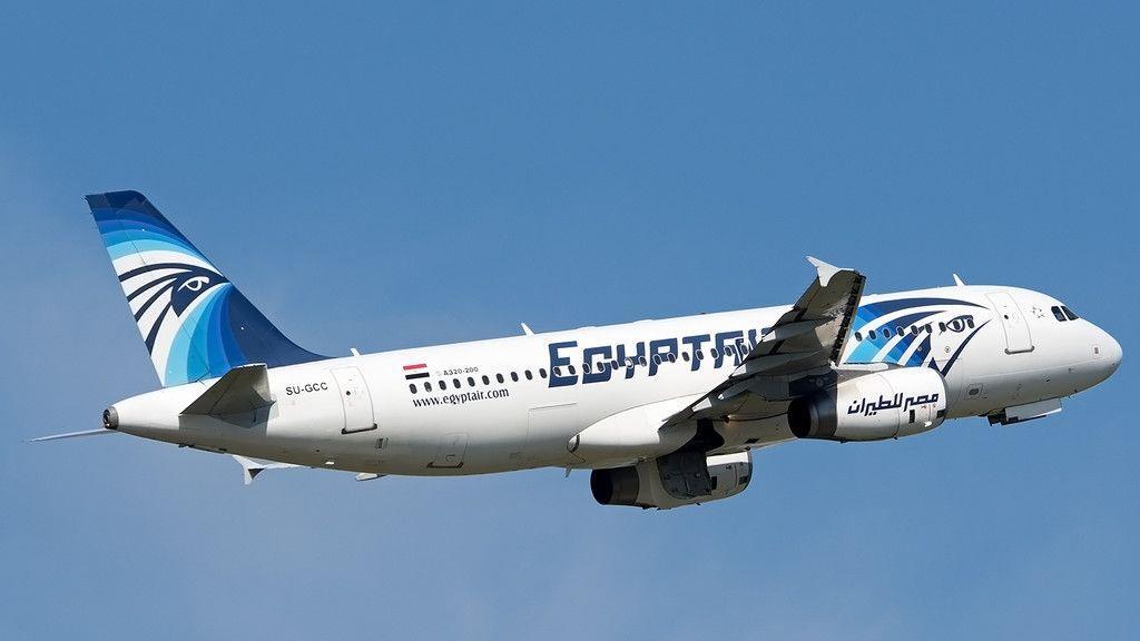 Egypt-Air-Maschine abgestüzt