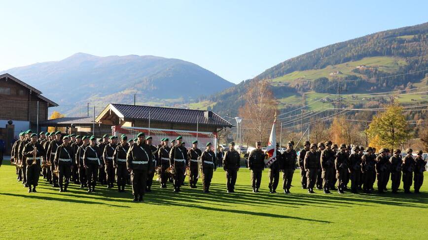 350 Rekruten im Pinzgau angelobt