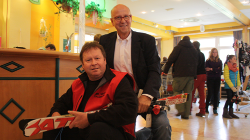 Tauschbörsenchef Peter Krismer und AK-Präsident Siegfried Pichler.