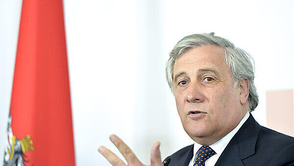 EU-Parlamentspräsident Antonio Tajani