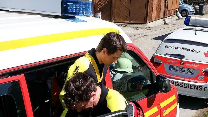 Saalach: Leiche entdeckt