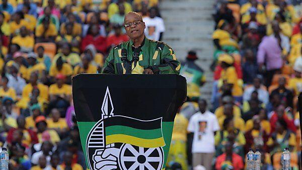 Zuma kam mit dem ANC auf 62,2 Prozent