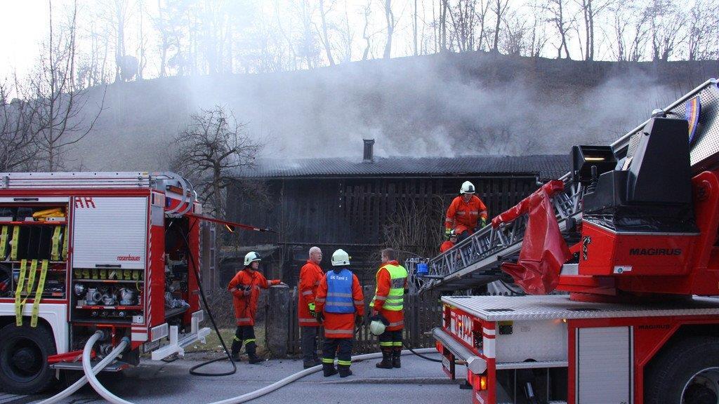 Feuerwehr verhindert Vollbrand