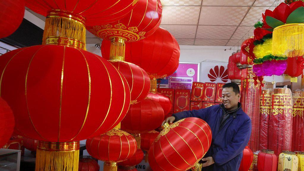 China feiert das Jahr des Hahns