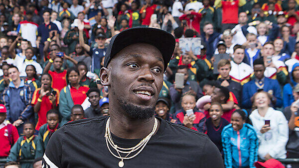 Usain Bolt trainiert unter Peter Stöger
