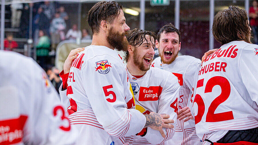 Jubelszenen EC Red Bull Salzburg Titel