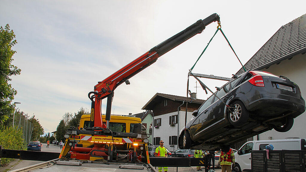 Verkehrsunfall in Oberndorf