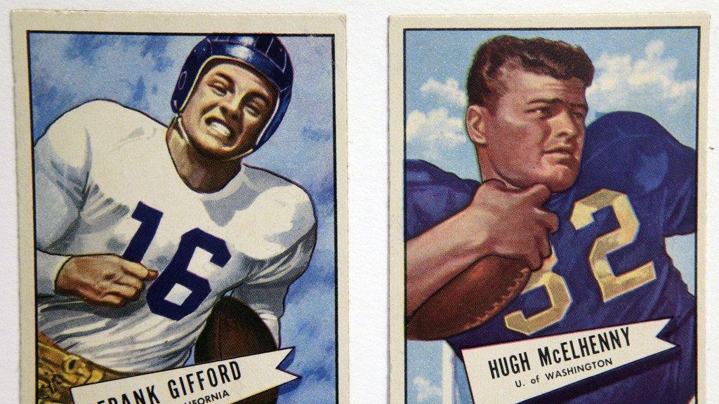 Super Bowl : Metropolitan Museum zeigt erstmals Football-Kärtchen