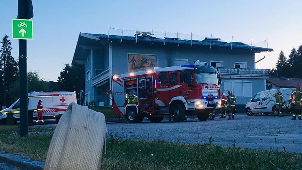 Brand in Henndorf