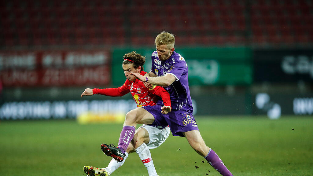 Austria Klagenfurt gegen FC Red Bull Salzburg