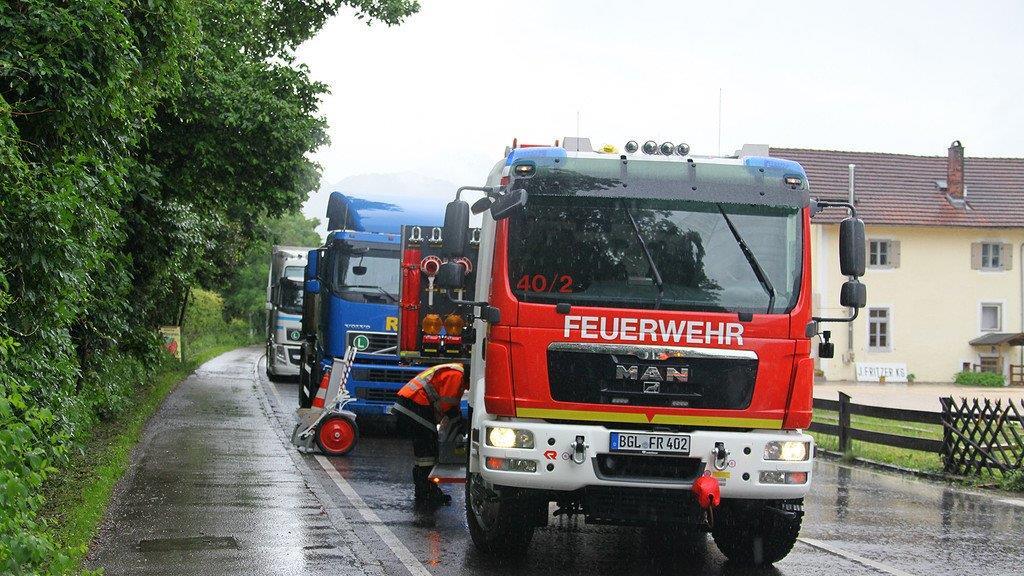 Frontalcrash auf B21