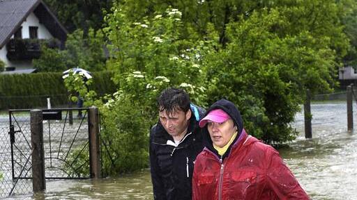"Land unter" in OÖ
