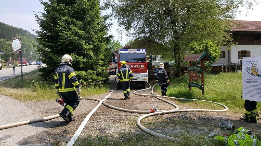 Brand in Lengau Juni 2017