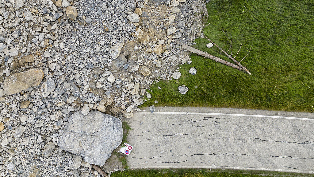 Felssturz verfehlt Brienz