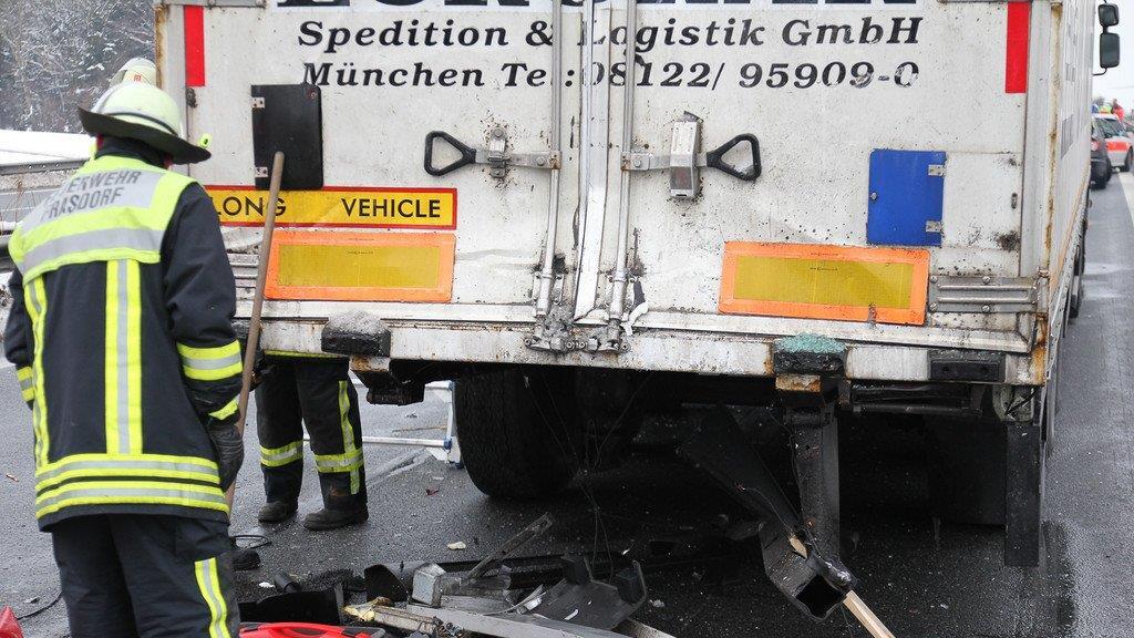 Horrorcrash auf A8