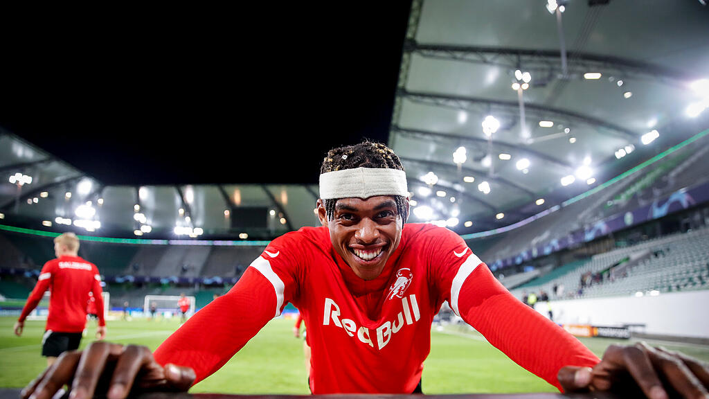 Red Bull Salzburg, Wolfsburg, Training, Adamu