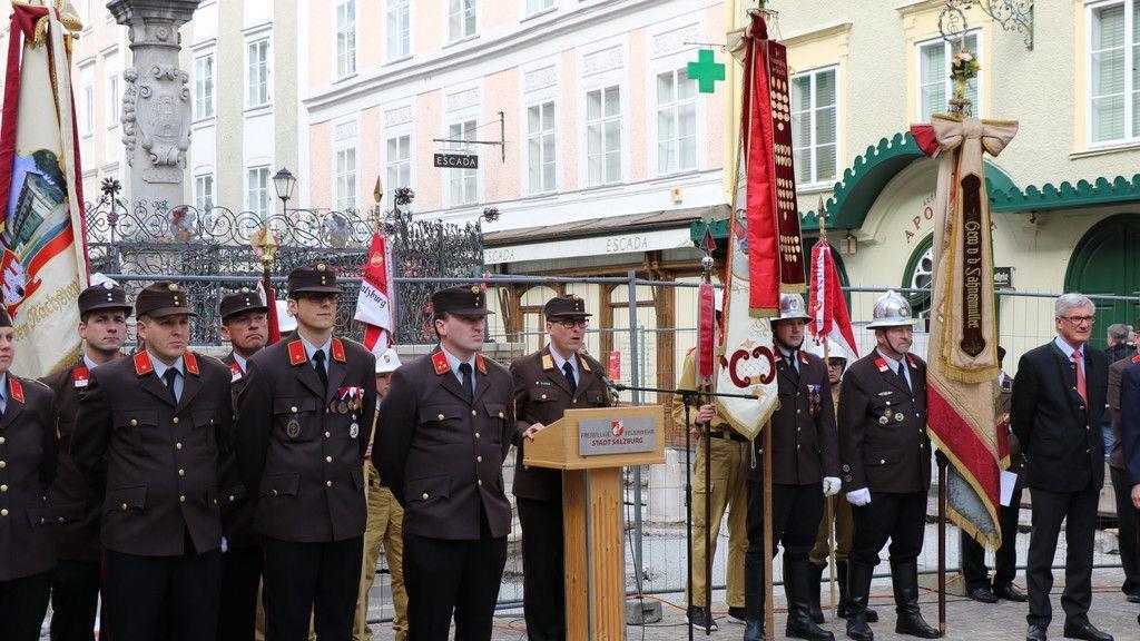 Florianifeier der Freiwilligen Feuerwehr Stadt Salzburg