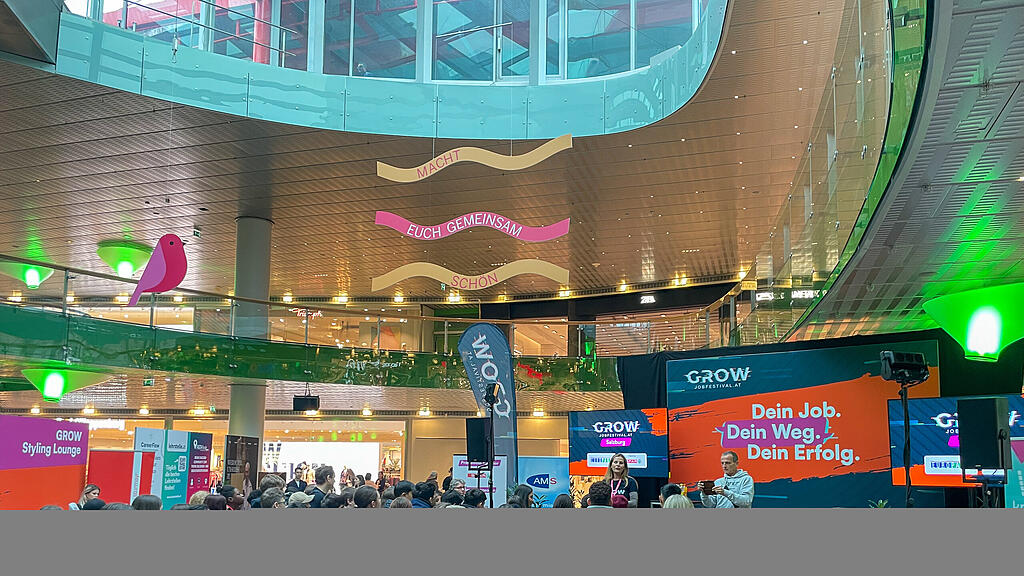 Das GROW Jobfestival im Europark