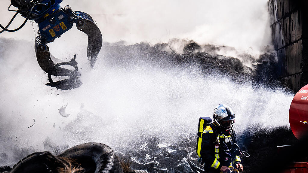Brand Recyclinganlage Osttirol