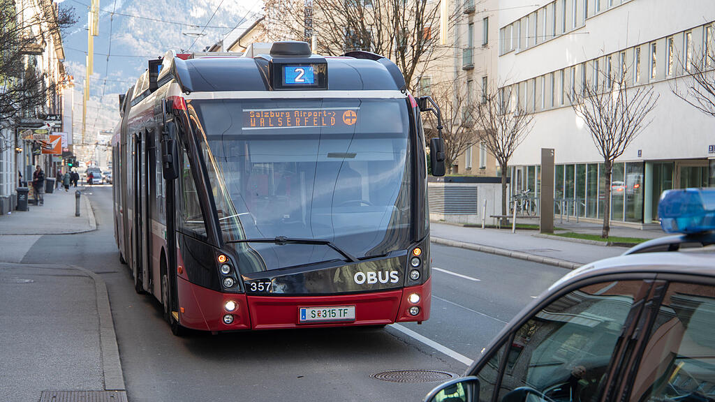 Unfall mit O-Bus Ignaz-Harrer-Straße