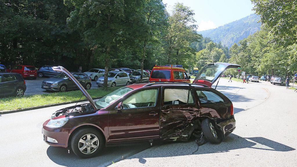 Verkehrsunfall am Thumsee