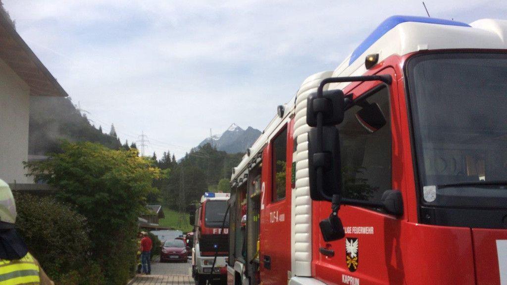 Zimmerbrand in Kaprun