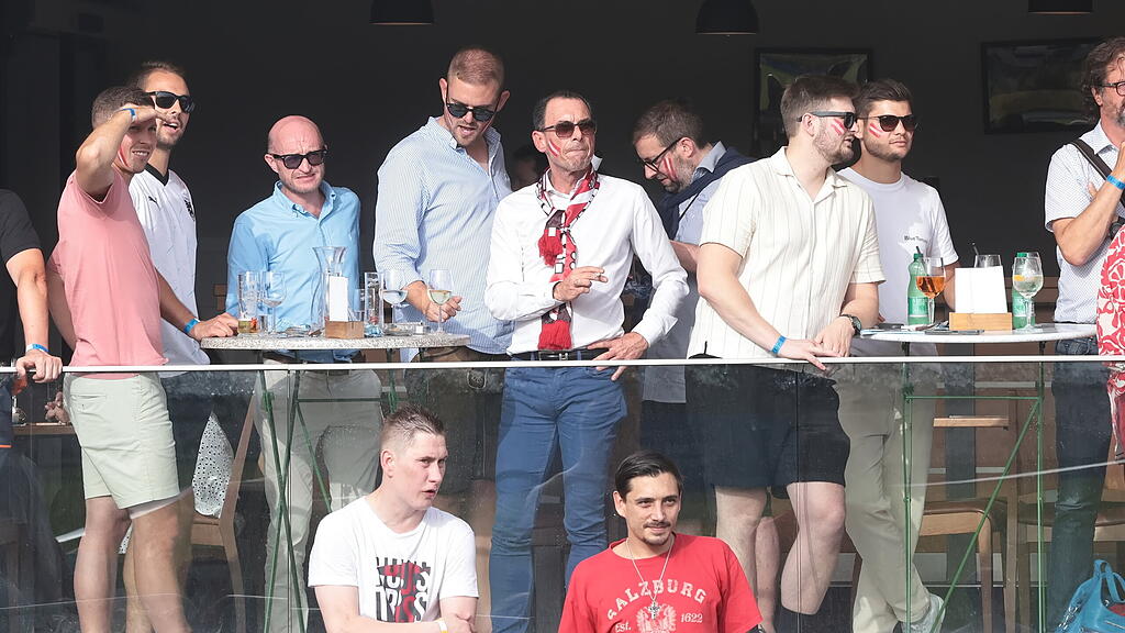 Public Viewing in Salzburg: Österreich vs. Polen