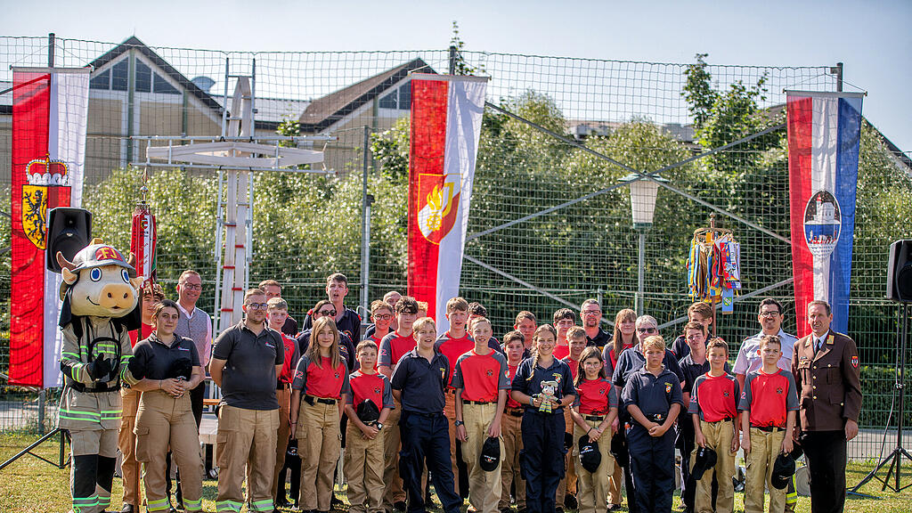 Bezirksjugendlager Feuerwehrjugend in Oberndorf