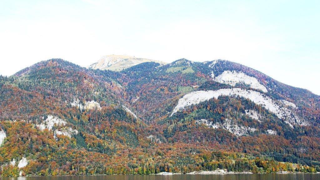 Goldener Herbst am Wolfgangsee