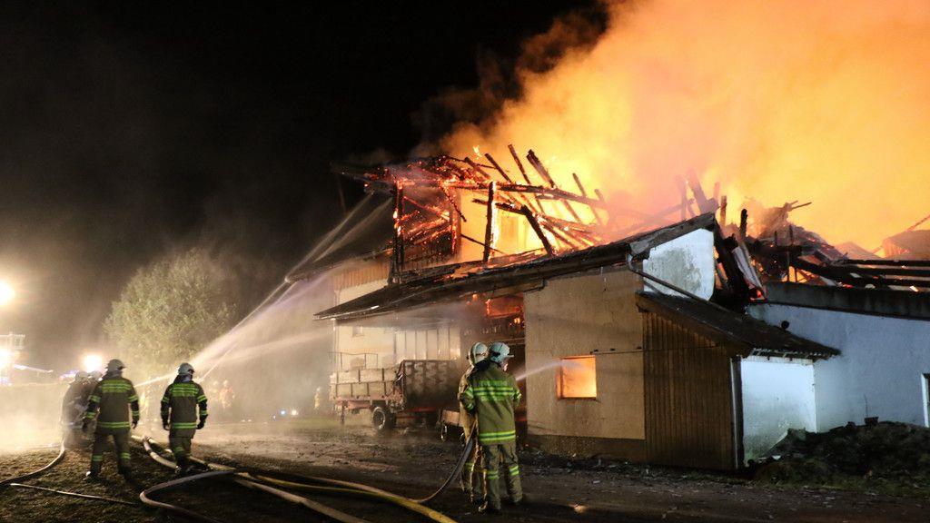 Alarmstufe 4: Großbrand in Seekirchen