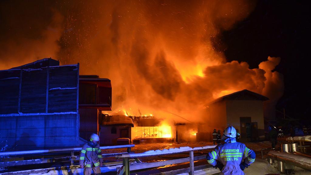 Brand im Sägewerk in Radstadt II
